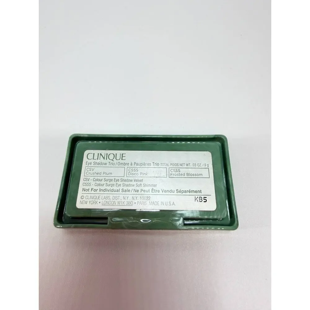 Clinique Eye Shadow Trio 0.03 oz Travel Size New Discontinued Vintage